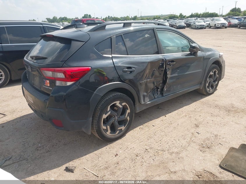 2021 Subaru Xv VIN JF2GTHNC9M8238462 IAAI salvage auction — RIGHT SIDE, Original (Texas), sold $4,150 on 2026-07-22 (photo 4)