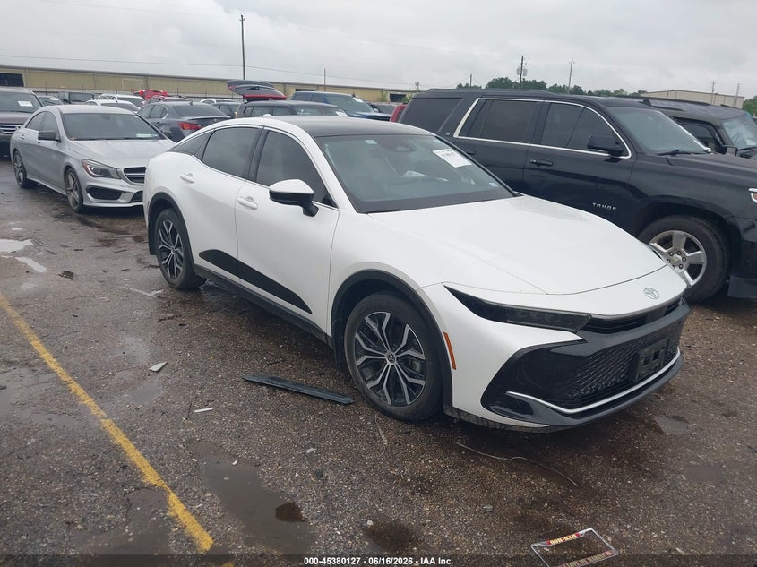 2023 Toyota Crown VIN JTDAAAAF2P3017658 IAAI salvage auction — LEFT SIDE, Salvage (Texas), sold $13,375 on 2026-07-08 (photo 1)