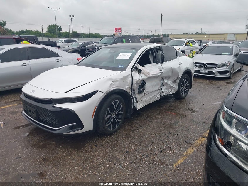 2023 Toyota Crown VIN JTDAAAAF2P3017658 IAAI salvage auction — LEFT SIDE, Salvage (Texas), sold $13,375 on 2026-07-08 (photo 2)