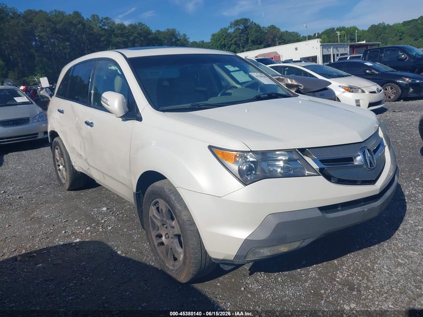 2009 Acura Mdx VIN 2HNYD282X9H530178 IAAI salvage auction — SIDE, Salvage (Georgia), sold $350 on 2026-07-10 (photo 1)