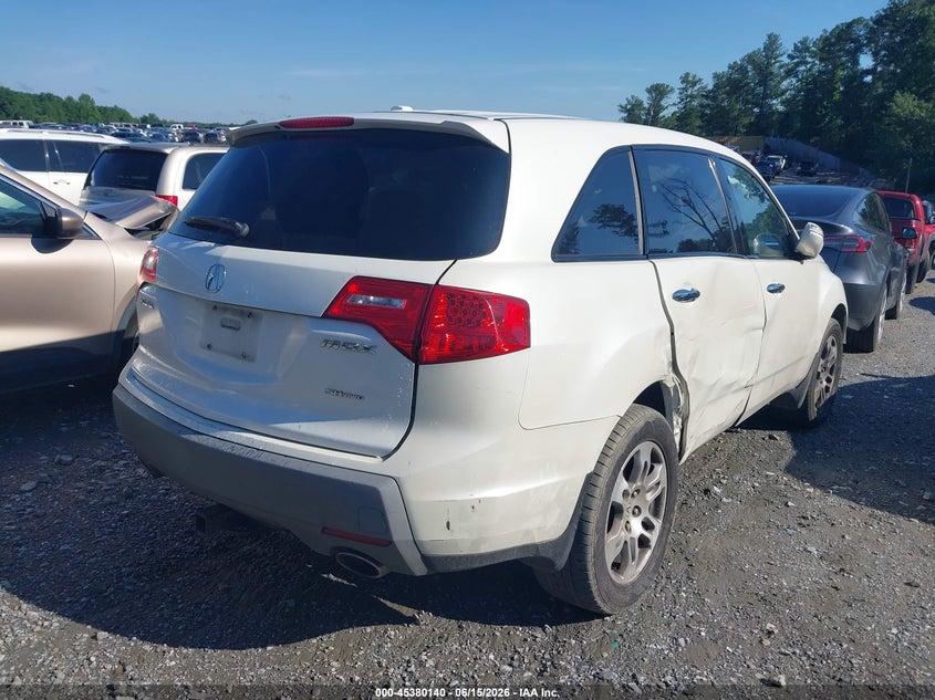 2009 Acura Mdx VIN 2HNYD282X9H530178 IAAI salvage auction — SIDE, Salvage (Georgia), sold $350 on 2026-07-10 (photo 4)