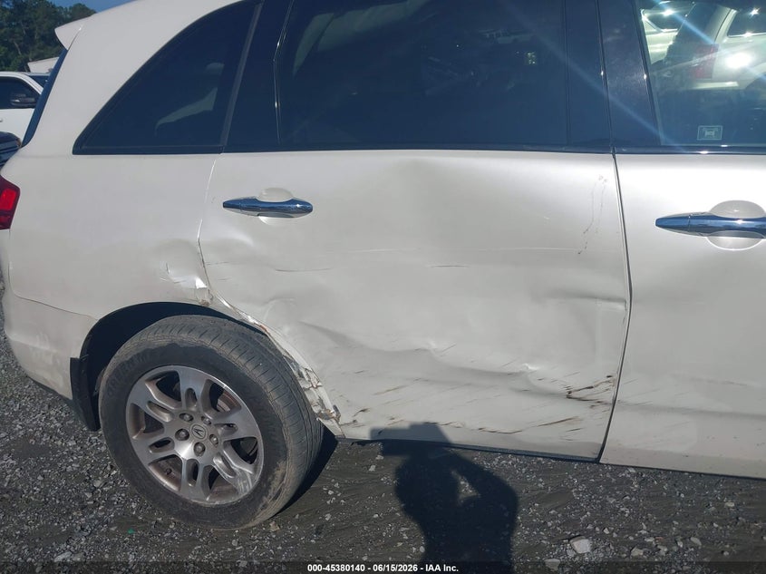 2009 Acura Mdx VIN 2HNYD282X9H530178 IAAI salvage auction — SIDE, Salvage (Georgia), sold $350 on 2026-07-10 (photo 6)