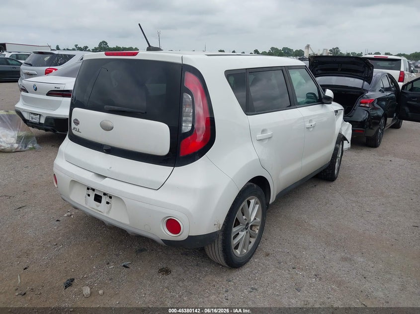 2019 Kia Soul VIN KNDJP3A54K7639777 IAAI salvage auction — RIGHT FRONT, Salvage (Texas), sold $1,950 on 2026-07-14 (photo 4)