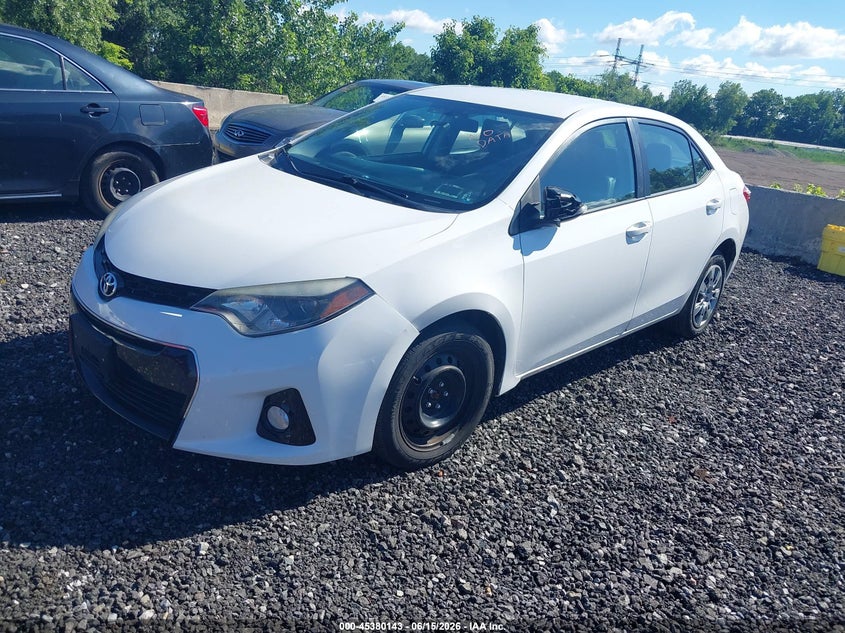 2016 Toyota Corolla VIN 5YFBURHE3GP461288 IAAI salvage auction — NORMAL WEAR, Clear (New York), sold $2,600 on 2026-07-07 (photo 2)
