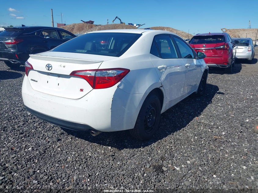 2016 Toyota Corolla VIN 5YFBURHE3GP461288 IAAI salvage auction — NORMAL WEAR, Clear (New York), sold $2,600 on 2026-07-07 (photo 4)