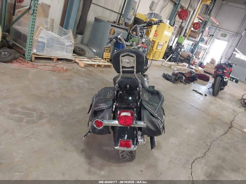 2008 Harley-davidson Flstc VIN 1HD1BW5118Y086482 IAAI salvage auction — LEFT SIDE, Clear (Indiana), sold $925 on 2026-09-23 (photo 6)