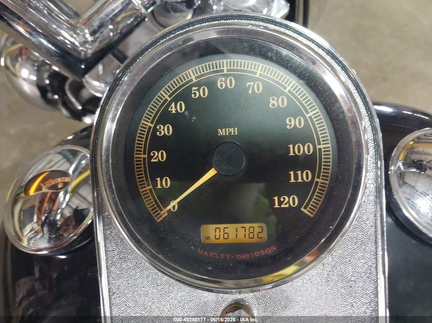 2008 Harley-davidson Flstc VIN 1HD1BW5118Y086482 IAAI salvage auction — LEFT SIDE, Clear (Indiana), sold $925 on 2026-09-23 (photo 7)