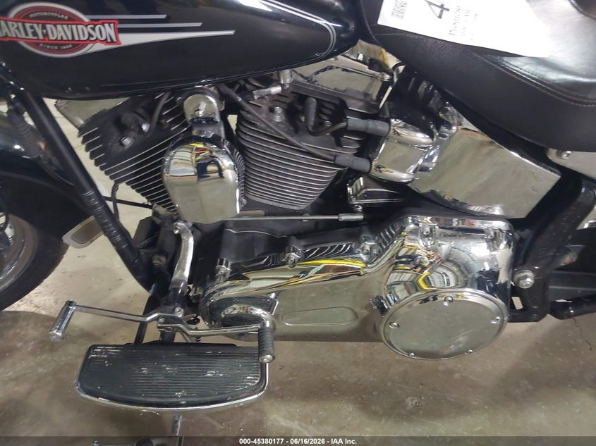 2008 Harley-davidson Flstc VIN 1HD1BW5118Y086482 IAAI salvage auction — LEFT SIDE, Clear (Indiana), sold $925 on 2026-09-23 (photo 9)