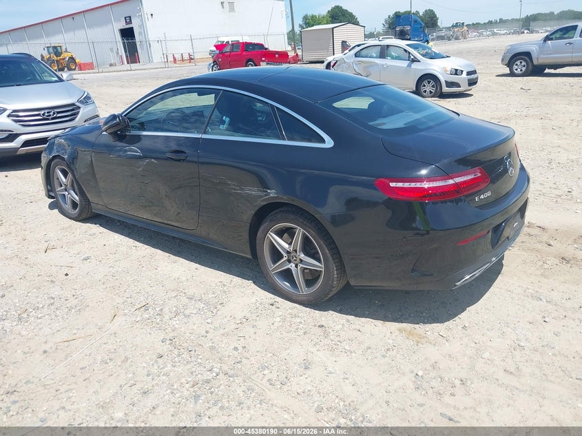 2018 Mercedes-benz E-klasse VIN WDD1J6GB1JF019611 IAAI salvage auction — FRONT END, Salvage (Georgia), sold $10,300 on 2026-08-02 (photo 3)