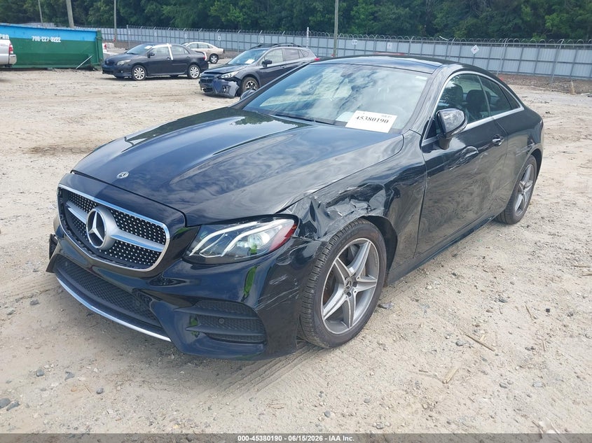 2018 Mercedes-benz E-klasse VIN WDD1J6GB1JF019611 IAAI salvage auction — FRONT END, Salvage (Georgia), sold $10,300 on 2026-08-02 (photo 6)