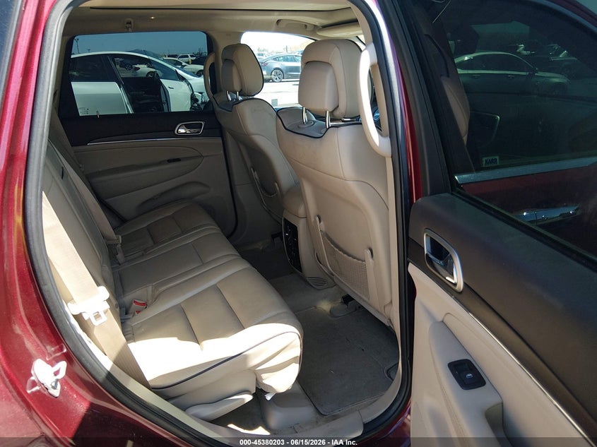 2017 Jeep Grand cherokee VIN 1C4RJFCG9HC676697 IAAI salvage auction — FRONT END, Salvage Title, sold $3,500 on 2026-07-22 (photo 8)