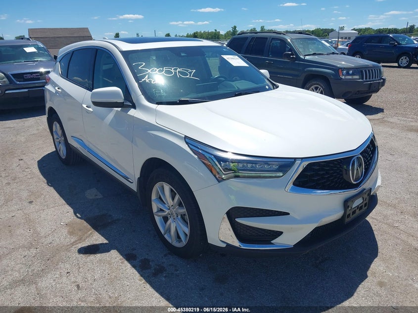 2019 Acura Rdx VIN 5J8TC1H32KL020701 IAAI salvage auction — LEFT SIDE, Salvage (Illinois), sold $9,100 on 2026-07-16 (photo 1)
