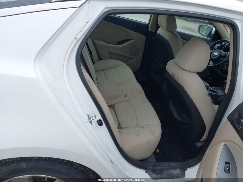 2015 Kia Optima VIN 5XXGM4A77FG505613 IAAI salvage auction — FRONT END, Original (Texas), sold $225 on 2026-07-10 (photo 8)