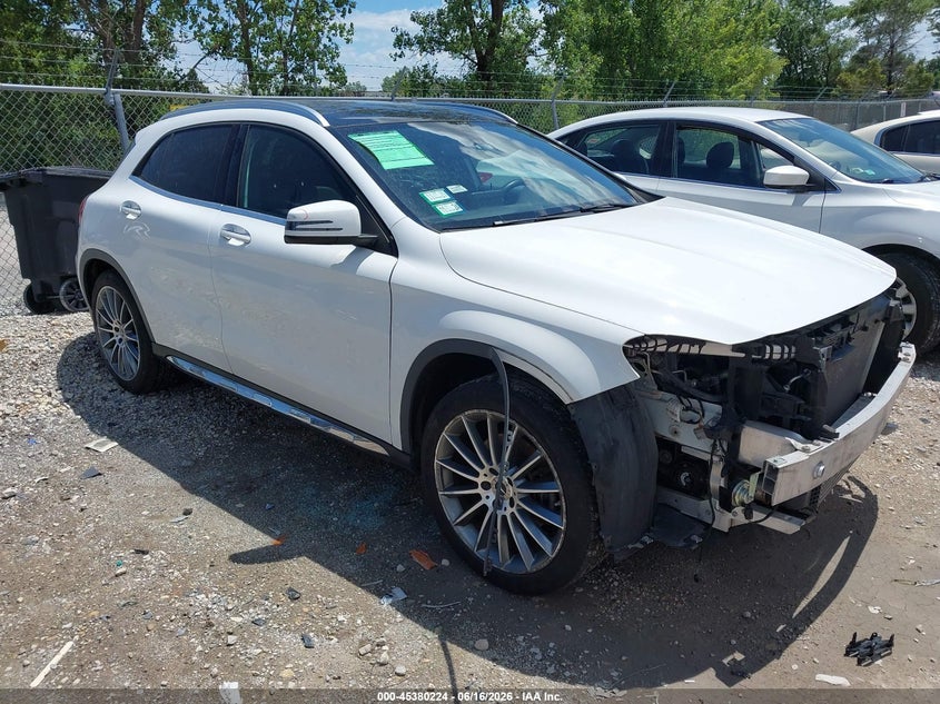 2018 Mercedes-benz Gla-klasse VIN WDCTG4GB4JJ488513 IAAI salvage auction — SIDE, Salvage (Illinois), sold $6,600 on 2026-07-21 (photo 1)