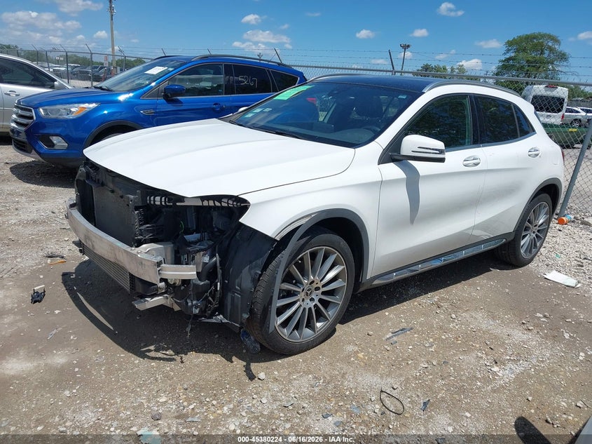 2018 Mercedes-benz Gla-klasse VIN WDCTG4GB4JJ488513 IAAI salvage auction — SIDE, Salvage (Illinois), sold $6,600 on 2026-07-21 (photo 2)
