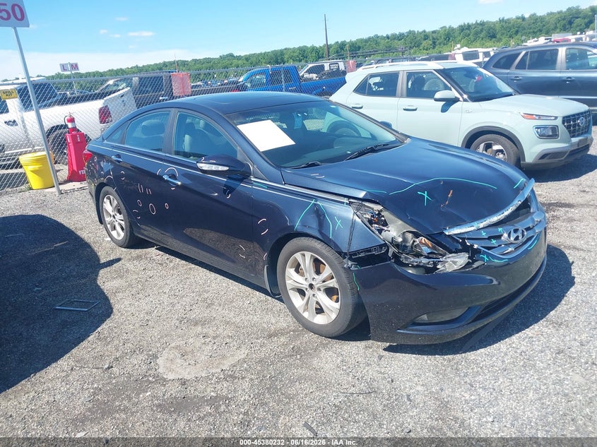 2011 Hyundai Sonata VIN 5NPEC4ACXBH123341 IAAI salvage auction — FRONT END, Salvage - Greater Than 75% (Maryland), sold $225 on 2026-07-30 (photo 1)