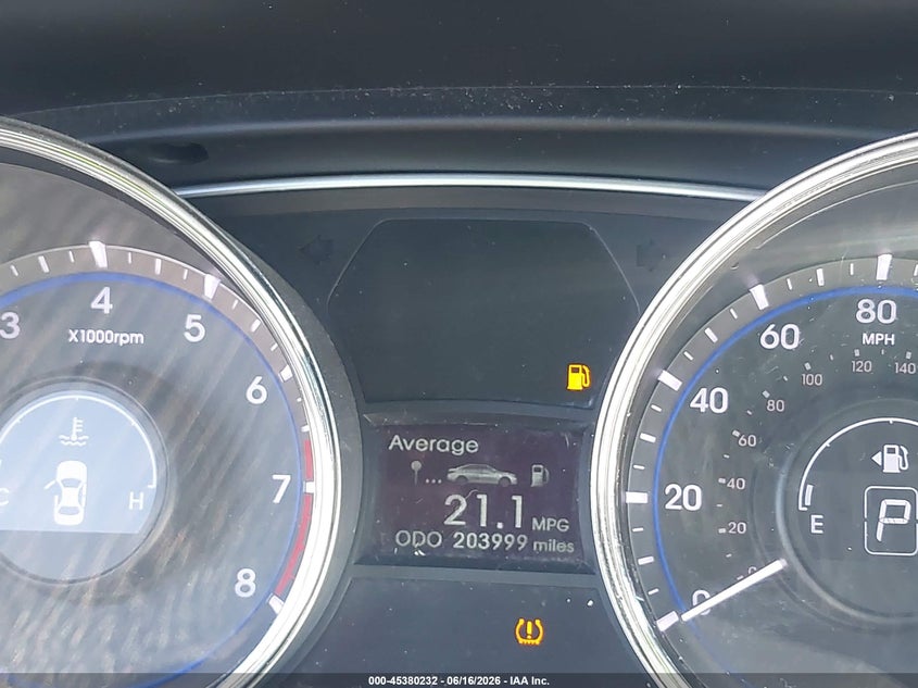 2011 Hyundai Sonata VIN 5NPEC4ACXBH123341 IAAI salvage auction — FRONT END, Salvage - Greater Than 75% (Maryland), sold $225 on 2026-07-30 (photo 7)