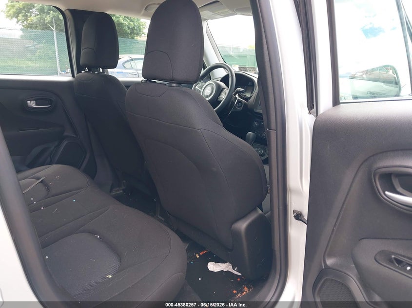 2021 Jeep Renegade VIN ZACNJDAB0MPN16575 IAAI salvage auction — FRONT END, Salvage (Pennsylvania), sold $2,550 on 2026-07-31 (photo 8)
