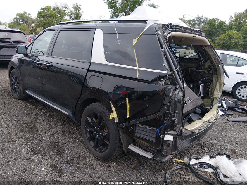 2024 Kia Carnival VIN KNDNE5H31R6355448 IAAI salvage auction — REAR END, Salvage (New Jersey), sold $7,400 on 2026-07-29 (photo 3)