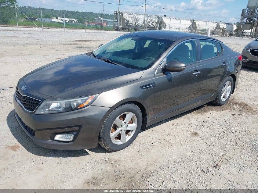 2014 Kia Optima VIN 5XXGM4A71EG317510 IAAI salvage auction — NORMAL WEAR, Clear (North Carolina), sold $1,175 on 2026-07-10 (photo 6)