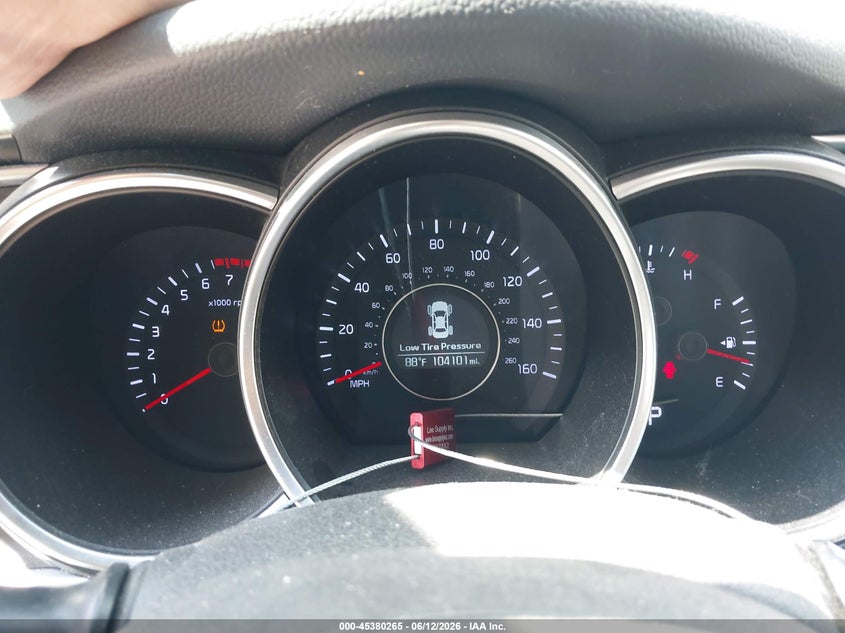 2014 Kia Optima VIN 5XXGM4A71EG317510 IAAI salvage auction — NORMAL WEAR, Clear (North Carolina), sold $1,175 on 2026-07-10 (photo 7)