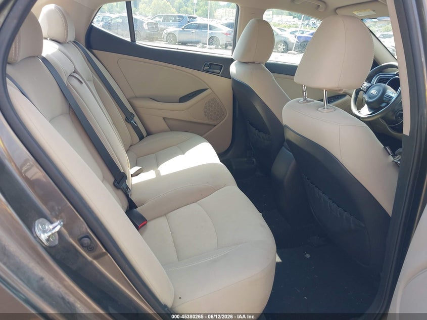 2014 Kia Optima VIN 5XXGM4A71EG317510 IAAI salvage auction — NORMAL WEAR, Clear (North Carolina), sold $1,175 on 2026-07-10 (photo 8)