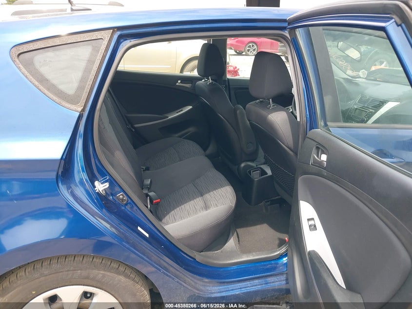 2017 Hyundai Accent VIN KMHCT5AE9HU335298 IAAI salvage auction — FRONT END, Salvage (Georgia), sold $600 on 2026-07-15 (photo 8)