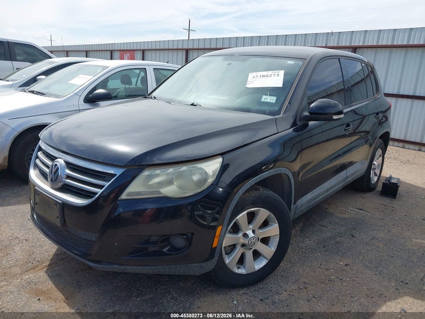 2009 Volkswagen Tiguan VIN WVGAV75N89W523436 IAAI salvage auction — NORMAL WEAR, Original (Texas), sold $175 on 2026-07-14 (photo 2)