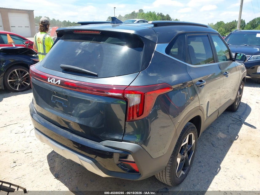 2025 Kia Seltos VIN KNDER2AA9S7784834 IAAI salvage auction — REAR END, Salvage (North Carolina), sold $10,200 on 2026-08-03 (photo 4)