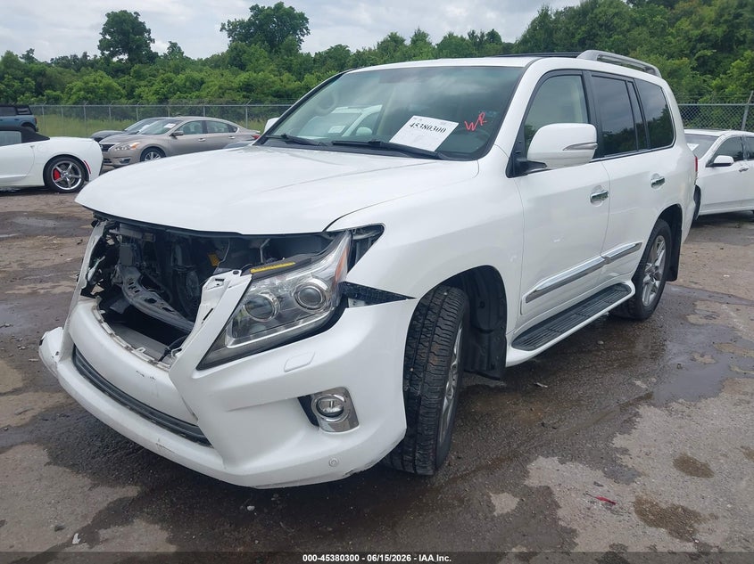 2015 Lexus Lx VIN JTJHY7AX8F4164403 IAAI salvage auction — FRONT END, Salvage (Louisiana), sold $18,700 on 2026-07-19 (photo 2)