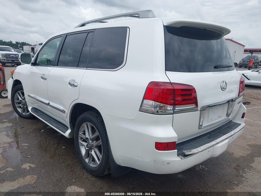 2015 Lexus Lx VIN JTJHY7AX8F4164403 IAAI salvage auction — FRONT END, Salvage (Louisiana), sold $18,700 on 2026-07-19 (photo 3)