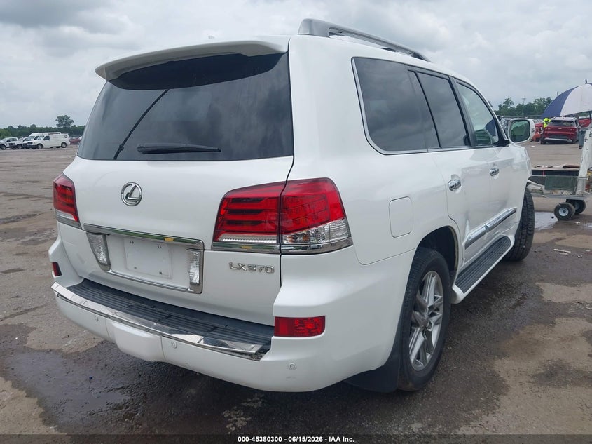 2015 Lexus Lx VIN JTJHY7AX8F4164403 IAAI salvage auction — FRONT END, Salvage (Louisiana), sold $18,700 on 2026-07-19 (photo 4)