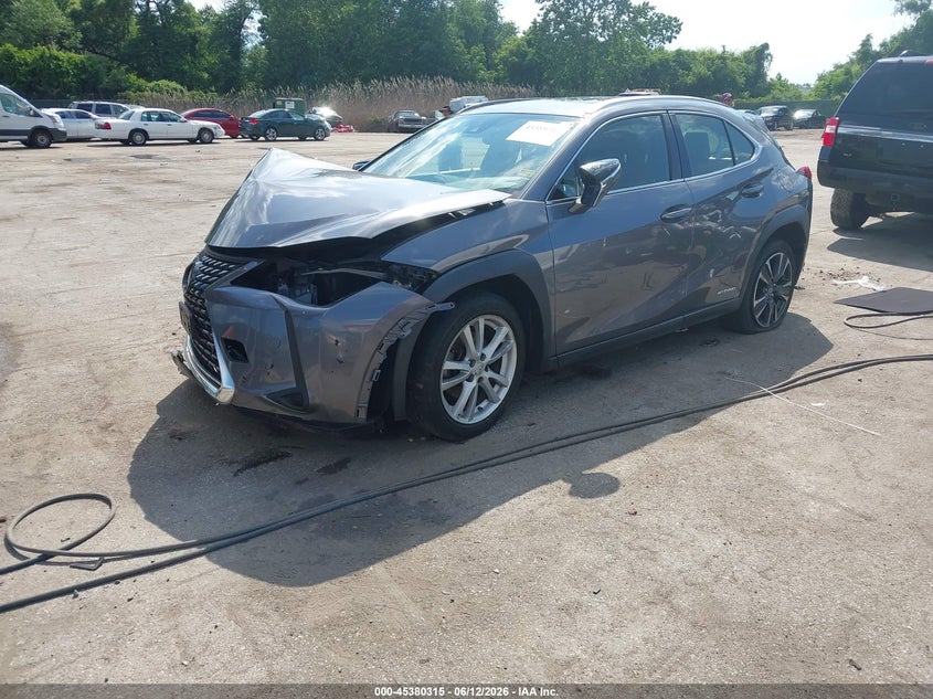 2019 Lexus Ux VIN JTHU9JBH4K2005286 IAAI salvage auction — FRONT END, Salvage Title, sold $2,050 on 2026-07-30 (photo 2)