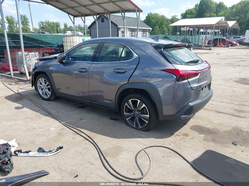2019 Lexus Ux VIN JTHU9JBH4K2005286 IAAI salvage auction — FRONT END, Salvage Title, sold $2,050 on 2026-07-30 (photo 3)