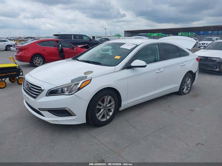 2017 Hyundai Sonata VIN 5NPE24AF8HH544531 IAAI salvage auction — REAR END, Salvage (Ohio), sold $2,000 on 2026-07-20 (photo 2)