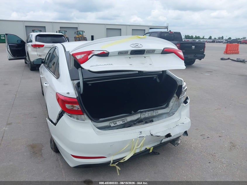 2017 Hyundai Sonata VIN 5NPE24AF8HH544531 IAAI salvage auction — REAR END, Salvage (Ohio), sold $2,000 on 2026-07-20 (photo 6)