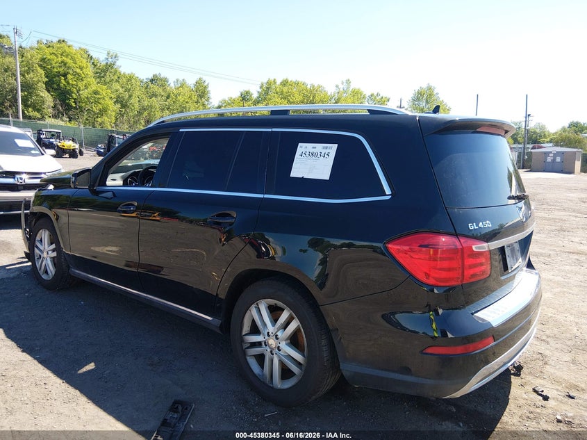 2013 Mercedes-benz Gl-klasse VIN 4JGDF7CE4DA190137 IAAI salvage auction — FRONT END, Salvage (Pennsylvania), sold $1,050 on 2026-07-09 (photo 3)