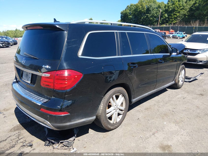 2013 Mercedes-benz Gl-klasse VIN 4JGDF7CE4DA190137 IAAI salvage auction — FRONT END, Salvage (Pennsylvania), sold $1,050 on 2026-07-09 (photo 4)