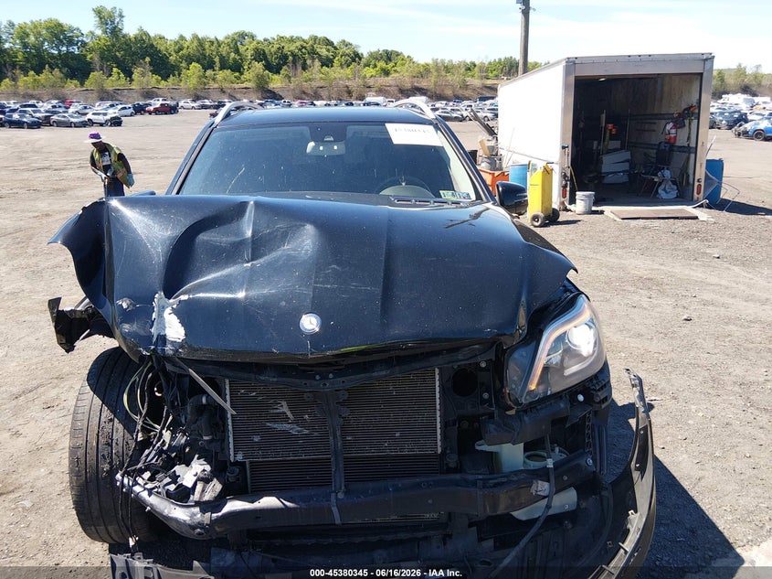 2013 Mercedes-benz Gl-klasse VIN 4JGDF7CE4DA190137 IAAI salvage auction — FRONT END, Salvage (Pennsylvania), sold $1,050 on 2026-07-09 (photo 6)