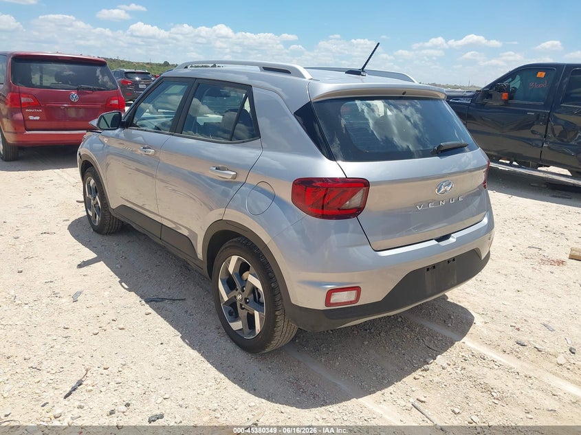 2026 Hyundai Venue VIN KMHRC8A34TU472670 IAAI salvage auction — LEFT FRONT, Salvage Title, sold $9,600 on 2026-07-21 (photo 3)
