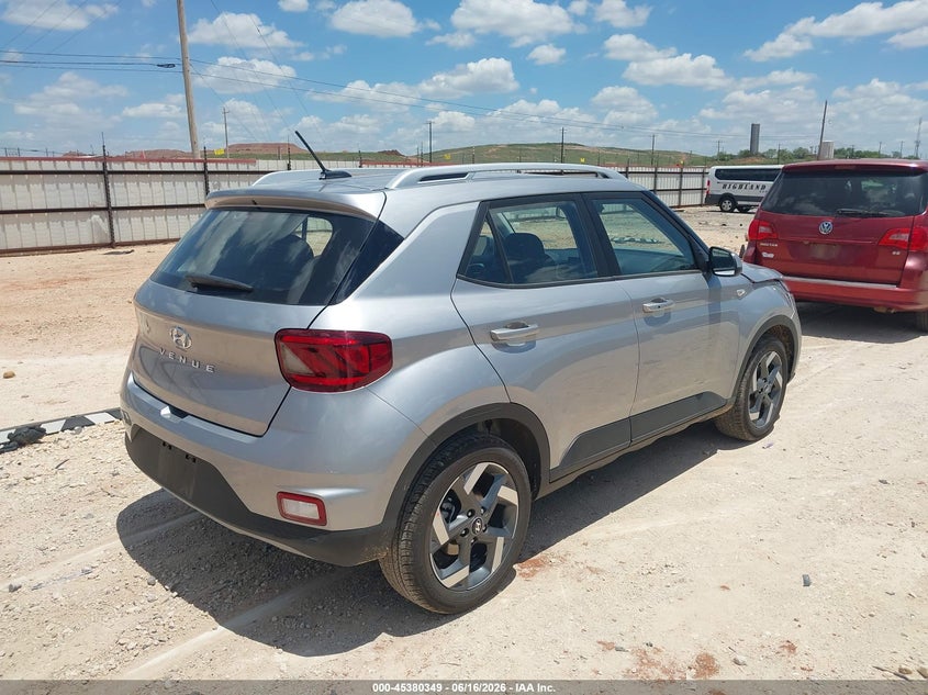 2026 Hyundai Venue VIN KMHRC8A34TU472670 IAAI salvage auction — LEFT FRONT, Salvage Title, sold $9,600 on 2026-07-21 (photo 4)