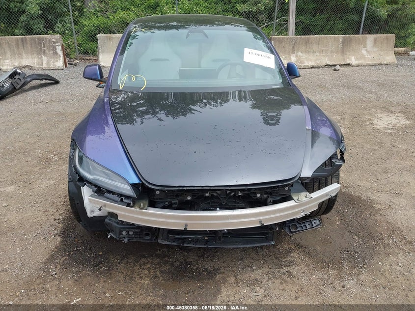 2025 Tesla Model 3 VIN 5YJ3E1ET6SF065902 IAAI salvage auction — FRONT END, Salvage Title, sold $20,750 on 2026-07-15 (photo 6)