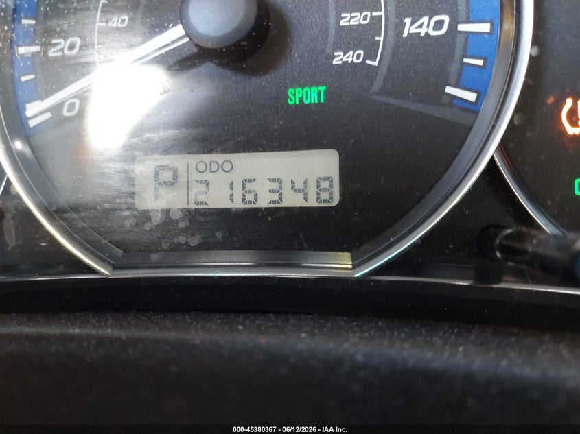 2012 Subaru Forester VIN JF2SHABC0CH410805 IAAI salvage auction — NORMAL WEAR, Clear (District Of Columbia), sold $275 on 2026-07-08 (photo 7)