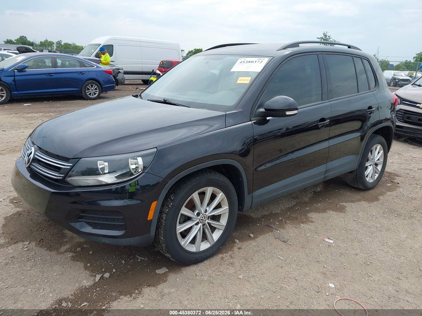 2017 Volkswagen Tiguan VIN WVGBV7AX3HK052782 IAAI salvage auction — SIDE, Salvage (Ohio), sold $2,100 on 2026-07-30 (photo 2)