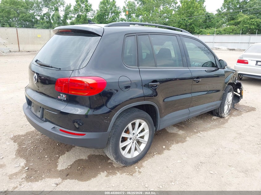 2017 Volkswagen Tiguan VIN WVGBV7AX3HK052782 IAAI salvage auction — SIDE, Salvage (Ohio), sold $2,100 on 2026-07-30 (photo 4)