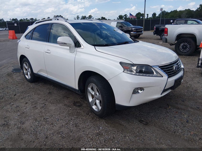 2013 Lexus Rx VIN JTJBK1BA6D2034451 IAAI salvage auction — LEFT SIDE, Salvage (South Carolina), sold $4,000 on 2026-07-29 (photo 1)