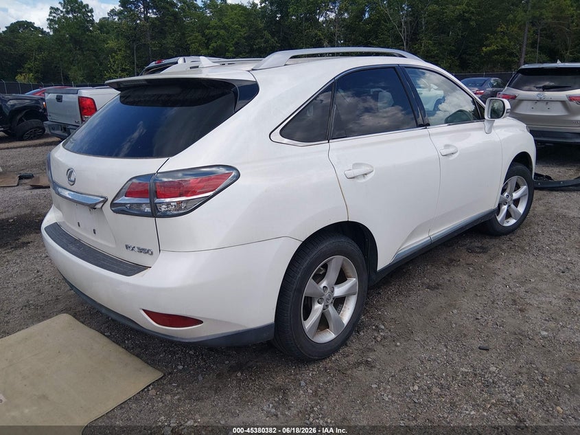 2013 Lexus Rx VIN JTJBK1BA6D2034451 IAAI salvage auction — LEFT SIDE, Salvage (South Carolina), sold $4,000 on 2026-07-29 (photo 4)