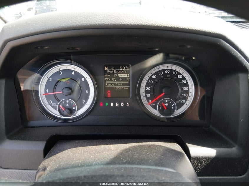2015 Ram 1500 VIN 3C6JR7DG5FG532608 IAAI salvage auction — HAIL, Salvage (Kansas), sold $225 on 2026-07-24 (photo 7)