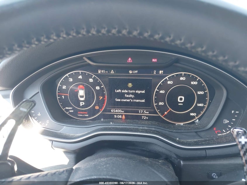 2019 Audi A5 VIN WAUBNCF58KA037239 IAAI salvage auction — SIDE, Salvage (Connecticut), sold $7,450 on 2026-07-16 (photo 7)