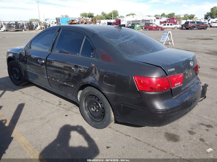 2010 Hyundai Sonata VIN 5NPET4AC9AH582388 IAAI salvage auction — REAR END, Salvage (Utah), sold $250 on 2026-07-23 (photo 3)